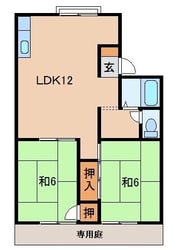 シュロス高松の物件間取画像